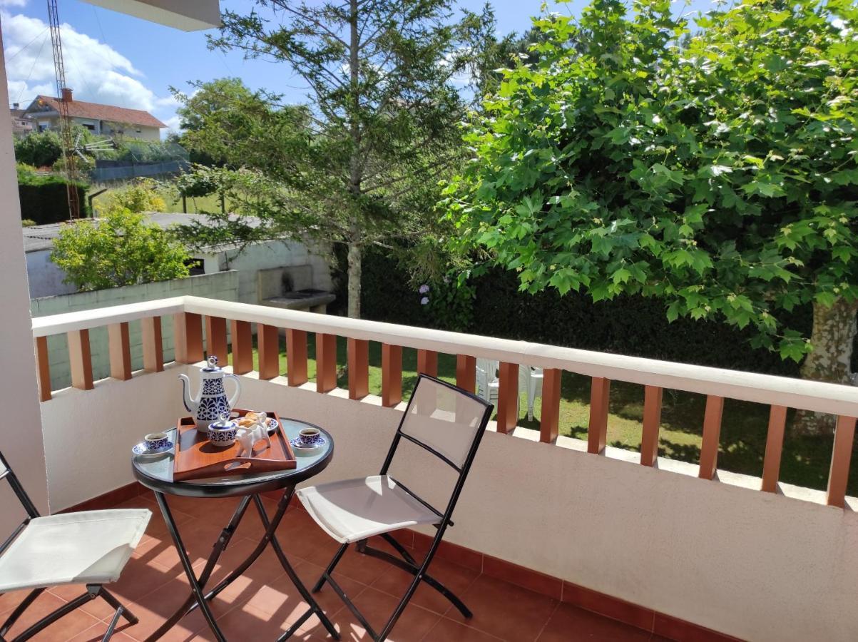 Precioso Piso En Playa America Con Jardin Privado. Нігран Екстер'єр фото